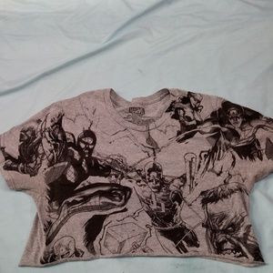 Super hero crop top (998)